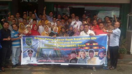  Bupati Rohil Silaturahmi Dengan IKROHIL Batam